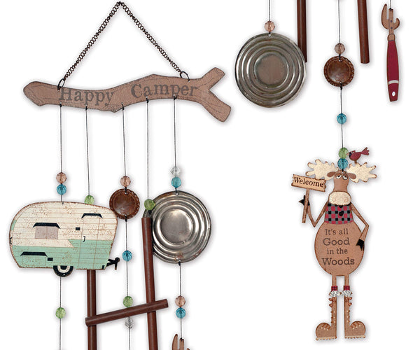 Trailer Park Collection Moose Wind Chime by Sunset Vista Designs, 30"