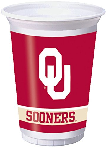 Oklahoma Sooners Party Pack - Plates, Cups, Napkins