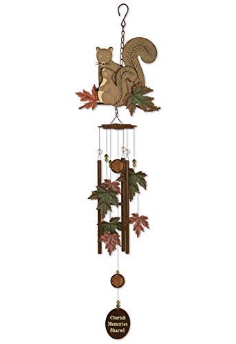 Babes Squirrel Wind Chime by Sunset Vista Designs, 36"