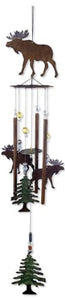 Wilderness Wonders Moose Wind Chime by Sunset Vista Designs, 28"