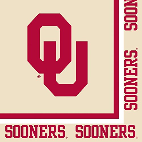 Oklahoma Sooners Party Pack - Plates, Cups, Napkins