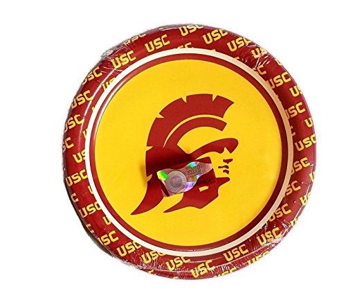 University of Southern California USC Trojans Party Bundle 9" Plates (8) 7" Plates (8) Napkins (20)